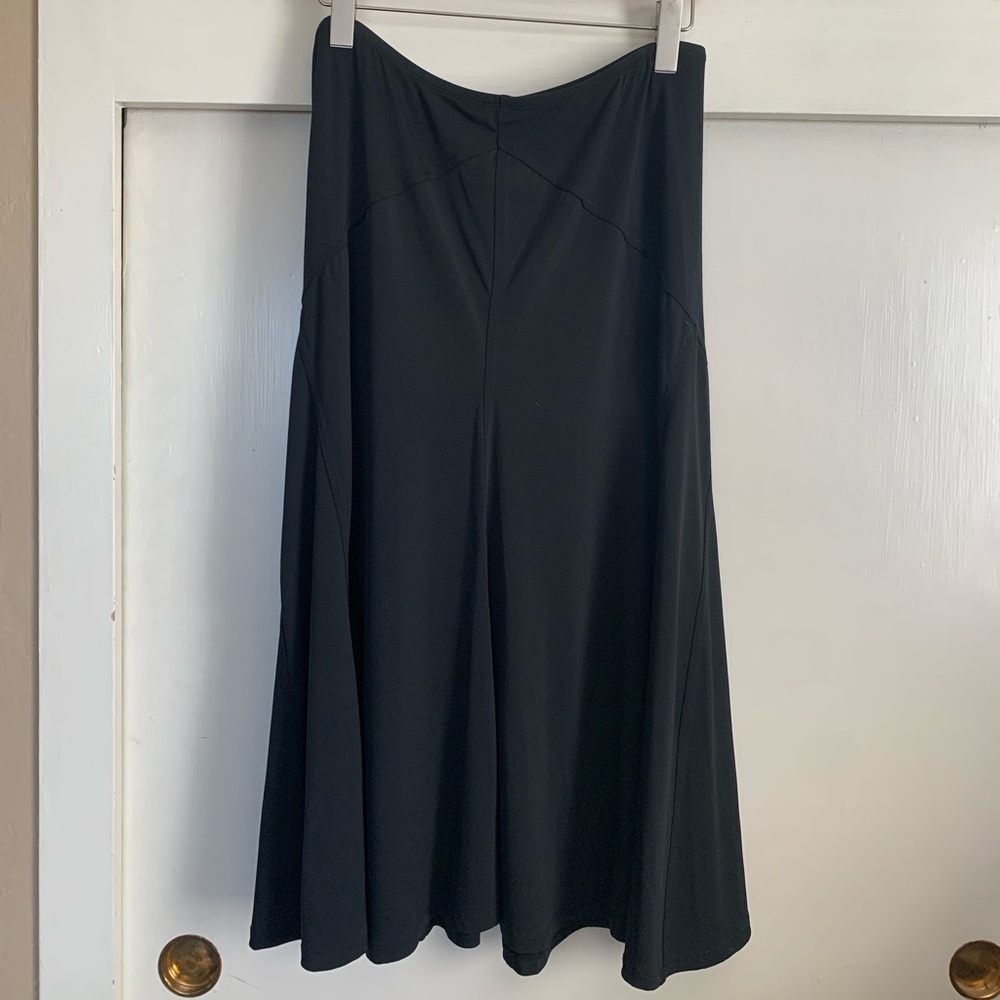 Anne Klein Black Mid Length Skirt